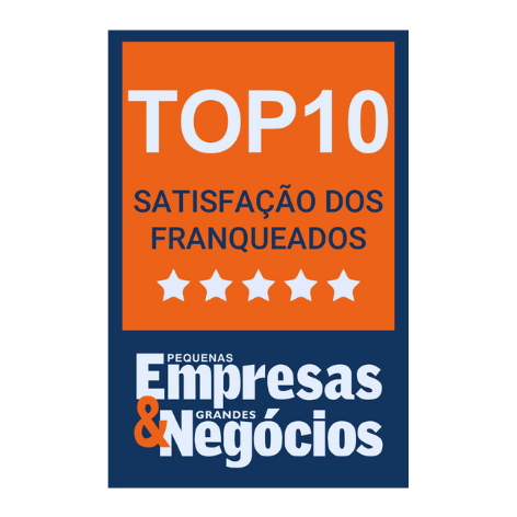 Top 10 em satisfação dos franqueados pela PEGN