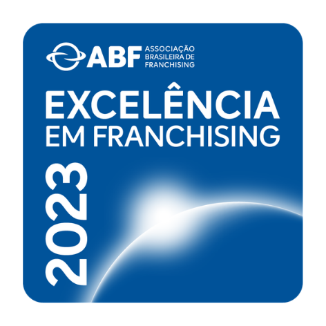 Selo ABF Excelência em Franchising 2023
