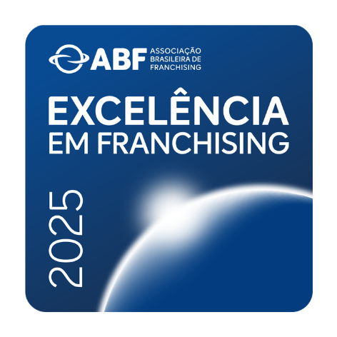Selo ABF Excelência em Franchising 2025